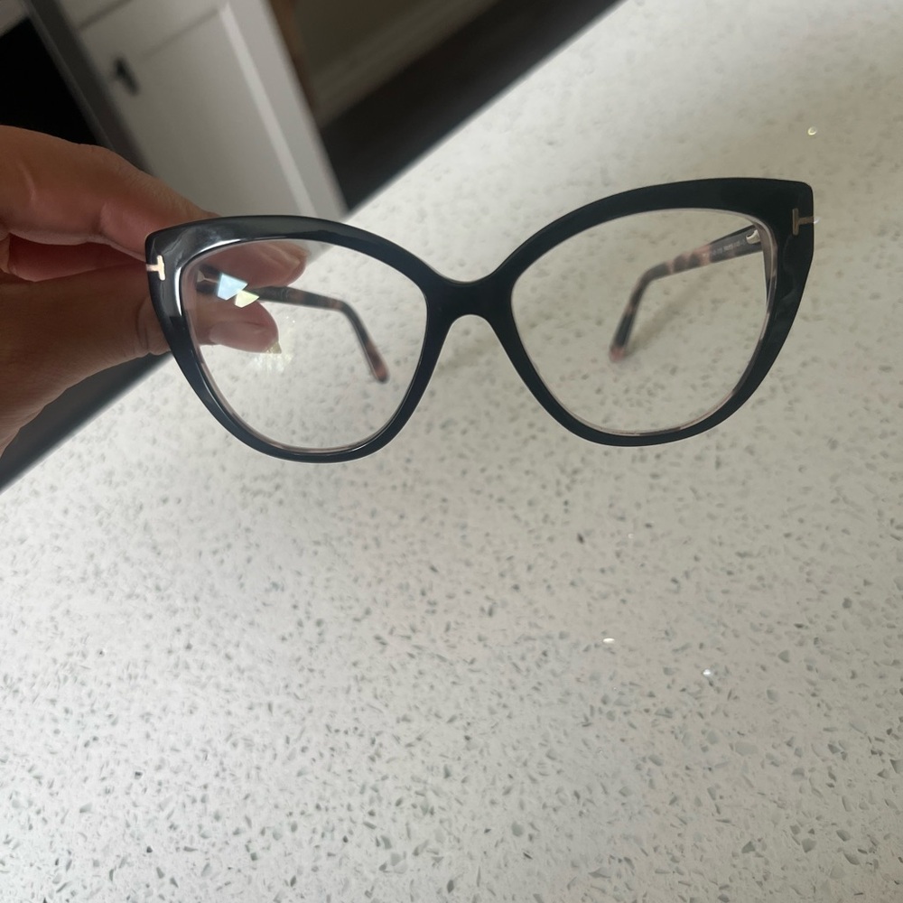 Tom Ford Black Cat-Eye Glasses